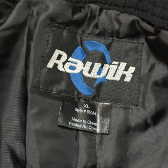 ~~RAWIK Youth XL Insulated Ski Snow Pants, Black, Winter Outdoor Gear - Picture 2 of 3